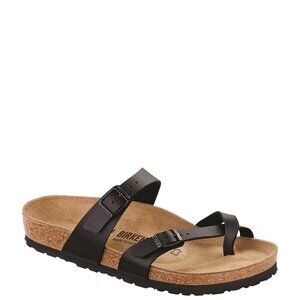 NEW Birkenstock Mayari black birko-flor Sandal clog size 40
